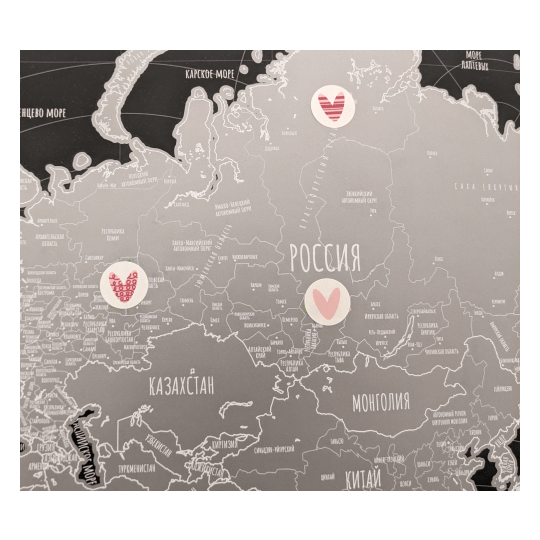 Этикетки-точки, D=18 мм, креативная серия, пастель3, фигуры, 96 шт., 4л.
