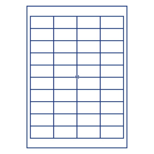 Шаблон для Microsoft Word 4780 | Avery Zweckform