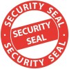 Cамоклеющаяся бумага/опечатывающие этикетки "security seal" в диспенсере 7312 Ø 38 мм