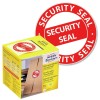 Cамоклеющаяся бумага/опечатывающие этикетки "security seal" в диспенсере 7312 В упаковке: 125 этикеток / 1 ролл
