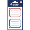 Изображение упаковки: Z-Design, Артикул: 3026, Этикетки для книг, 52 x 70 мм, Малая упаковка, 6 наклеек / 3 листа.