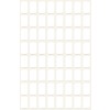 Изображение одиночного листа, артикул: 3041, универсальные этикетки, формат: 13 x 8 мм, 64 этикетки/лист.