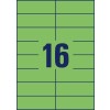 Чертеж штампа, отдельный лист A4, Артикул: 3454, цветные этикетки, формат: 105 x 37 мм, 16 этикеток/лист.