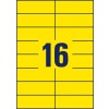 Чертеж штампа отдельного листа A4, артикул: 3455, цветные этикетки, формат: 105 x 37 мм, 16 этикеток/лист.