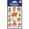 Изображение упаковки: Z-Design, Артикул: 4304, декоративные наклейки, 85 x 160 мм, маленькая упаковка, 33 наклейки / 3 листа.
