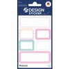 Изображение упаковки: Z-Design, Артикул: 4422, Стикеры для надписей, 85 x 160 мм, Маленькая упаковка, 12 стикеров / 2 листа.