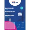 Изображение упаковки: Avery Zweckform, Артикул: 4822, Формат: 90 x 60 мм, Подходит для печати: струйные принтеры, цветные лазерные принтеры, черно-белые лазерные принтеры, копировальные аппараты, Содержимое: 25 бэйджей / 32 вставки / 4 листа.