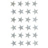 Изображение одинарного листа, артикул: 52256, рождественские наклейки, формат: 85 x 160 мм, 24 наклейки/лист.