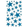 Изображение отдельного листа, Артикул: 52259, Новогодние наклейки, Формат: 85 x 160 мм, 31 наклейка/лист.