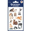 Изображение упаковки: Z-Design, артикул: 53574, детские наклейки, 85 x 160 мм, малая упаковка, 36 наклеек / 3 листа.
