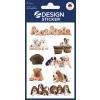 Упаковочная иллюстрация: Z-Design, Артикул: 55972, Детские наклейки, 85 x 160 мм, Маленькая упаковка, 24 наклейки / 3 листа.