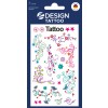 Упаковочное изображение: Z-Design, артикул: 56749, детские татуировки, 85 x 160 мм, маленькая упаковка, 17 татуировок / 1 лист.
