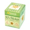Изображение упаковки: Z-Design Стикеры для надписей (съемные), Артикул: 56825, Формат: ⌀ 38 мм, Содержание: 50 стикеров / 1 рулон, 50 стикеров/рулон.