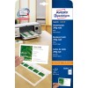 Изображение упаковки: Avery Zweckform для всех принтеров, артикул: C32011-10, формат: 85 x 54 мм, совместимость: струйный принтер, цветной лазерный принтер, черно-белый лазерный принтер, копир, содержимое: 100 карт / 10 листов, 10 карт/лист.