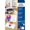 Изображение упаковки: Avery Zweckform Inkjet, артикул: C32028-25, формат: 85 x 54 мм, для печати: Inkjet, содержание: 200 карточек / 25 листов, 8 карточек/лист?