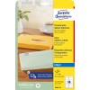 Изображение упаковки: Avery Zweckform Прозрачные почтовые ярлыки, для струйных принтеров, Артикул: J8563-25, Формат: 99,1 x 38,1 мм, Подходит для принтеров: струйные, Содержимое: 350 ярлыков / 25 листов, 14 ярлыков/лист.