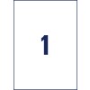 Чертеж штампа, отдельный лист A4, Артикул: J8567-25, Отправочные этикетки, Формат: 210 x 297 мм, 1 этикетка/лист?