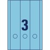 Чертеж вырубки отдельного листа A4, Артикул: L4753-20, Этикетки для папок, Формат: 61 x 297 мм, 3 этикетки/лист?