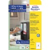 Изображение упаковки: Avery Zweckform наклейки на папки, съемные, артикул: L4760REV-10, формат: 38 x 192 мм, совместимость с принтерами: струйный, лазерный ч/б, цветной лазерный, содержимое: 70 наклеек / 10 листов, 7 наклеек/лист.