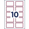 Чертеж штамповки, отдельный лист A4, Артикул: L4786-20, Именные этикетки, Формат: 80 x 50 мм.
