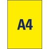 Чертеж штамповки отдельного листа A4, артикул: L6006-25, этикетки особых цветов, формат: 210 x 297 мм, 1 этикетка/лист?