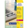 Изображение упаковки: Avery Zweckform серебряные этикетки-типопластинки, артикул: L6013-20, формат: 210 x 297 мм, тип принтера: лазерный черно-белый, содержание: 20 этикеток / 20 листов, 1 этикетка/лист.