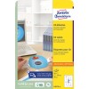 Упаковка: Этикетки для CD Avery Zweckform ClassicSize, Артикул: L6015-25, Формат: ⌀ 117 мм, Подходит для печати: струйные принтеры, лазерные принтеры черно-белые, цветные лазерные, Содержание: 50 этикеток / 25 листов, 2 этикетки на лист.