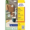Изображение упаковки: Avery Zweckform круглые этикетки, артикул: L6019REV-25, формат: ⌀ 10 мм, пригодность для печати: струйный, черно-белый лазерный, цветной лазерный принтеры, содержание: 7875 этикеток / 25 листов, 315 этикеток/лист.
