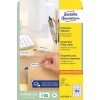 Изображение упаковки: Avery Zweckform этикетки для картотеки, Артикул: L6021REV-25, Формат: 45,7 х 16,9 мм, совместимость с принтерами: струйные, лазерные черно-белые, цветные лазерные, содержимое: 1600 этикеток / 25 листов, 64 этикетки/лист.