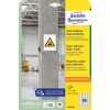 Изображение упаковки: Avery Zweckform Сильно клейкие бумажные этикетки, Артикул: L7872-20, Формат: 35,6 x 16,9 мм, Подходят для печати: струйные принтеры, лазерные черно-белые, цветные лазерные, Содержимое: 1 600 этикеток / 20 листов, 80 этикеток/лист.