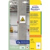 Изображение упаковки: Avery Zweckform Сильно клеящиеся бумажные этикетки, Артикул: L7875-20, Формат: 105 x 48 мм, Совместимость с принтерами: струйные, лазерные черно-белые, цветные лазерные, Содержимое: 240 этикеток / 20 листов, 12 этикеток/лист.