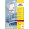 Изображение упаковки: Avery Zweckform Антимикробные этикетки, Артикул: L8004REV-10, Формат: 99,1 x 67,7 мм, Подходит для печати: лазерная черно-белая и цветная, Содержимое: 80 этикеток / 10 листов, 8 этикеток на лист.