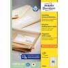 Упаковка: Универсальные этикетки Avery Zweckform Recycling, артикул: LR3666, формат: 38 x 21,2 мм, подходящая печать: струйная, черно-белый лазер, цветной лазер, содержимое: 6.500 этикеток / 100 листов, 65 этикеток/лист.
