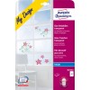 Изображение упаковки: Avery Zweckform стеклянная пленка, артикул: MD3002, формат: 210 x 297 мм, пригодность для печати: струйный принтер, содержание: 4 листа, 1/лист?