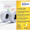 Изображение упаковки: этикетки Avery Zweckform, артикул: PLR1626, формат: 26 x 16 мм, содержание: 12 000 этикеток / 10 рулонов, 1 200 этикеток/рулон.
