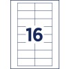 Чертеж для вырубки одиночного листа A4, артикул: POL35MA66-10DR, бейджи, формат: 80 x 34 мм.