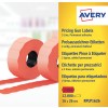 Изображение упаковки: этикетки Avery Zweckform, артикул: RPLP1626, формат: 26 x 16 мм, содержимое: 12 000 этикеток / 10 рулонов, 1 200 этикеток/рулон.